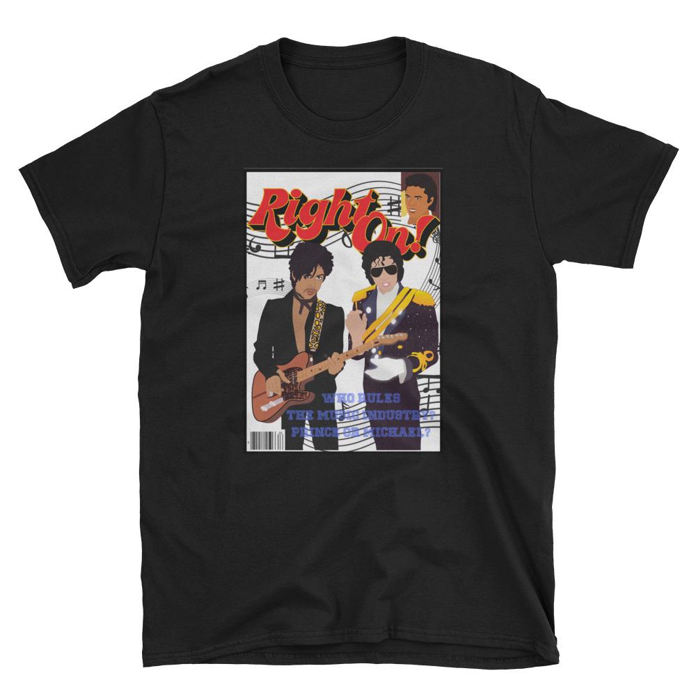 Michael Jackson and Prince Magazine cover (unisex) tee | Temple & Kardy ...